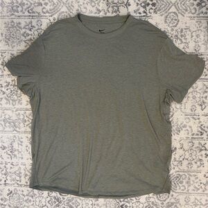 Nike One Dri Fit Women’s  Sage Green Short Sleeve Tee